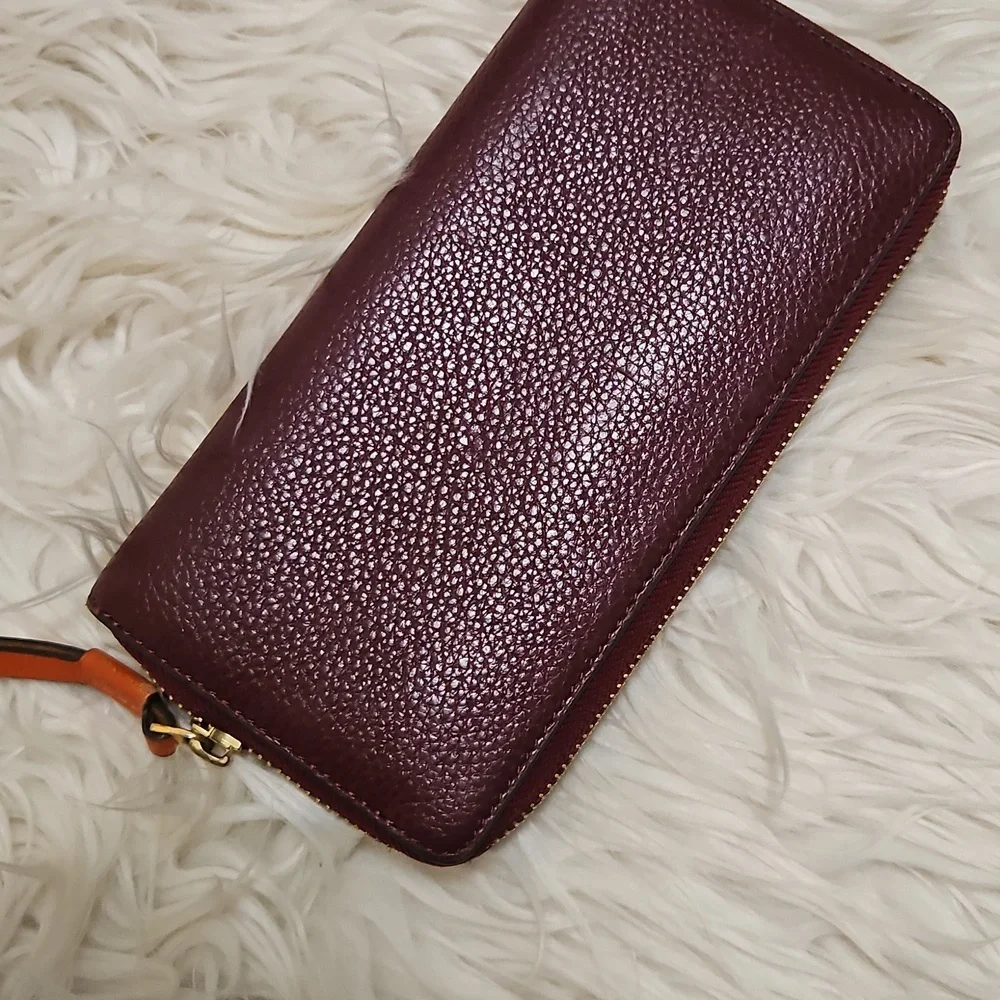Tory Burch Two Tone Leather Wallet